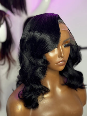 14" Chanel 9x6HD Closure Kinky Straight
