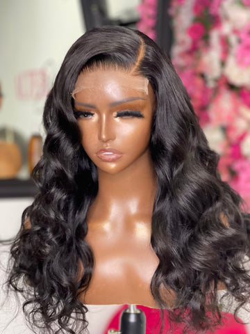 22” Body Wavy 5x5HD Closure Unit