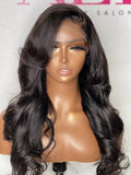 Jamie body wavy 5x5 HD Closure Unit